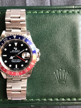Load image into Gallery viewer, ‘99 Rolex GMT Master II 16710 Pepsi - Box & Papers