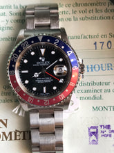 Load image into Gallery viewer, ‘99 Rolex GMT Master II 16710 Pepsi - Box & Papers