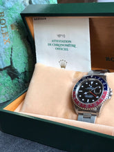 Load image into Gallery viewer, ‘99 Rolex GMT Master II 16710 Pepsi - Box & Papers
