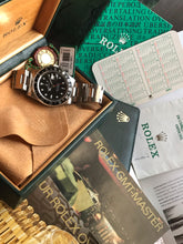 Load image into Gallery viewer, 1998 Rolex GMT Master 16700 - Full Set with extra Bezel