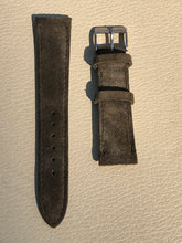 Load image into Gallery viewer, The Rare Room X JPM Fine Leather Watch Strap - Forest Green Suede