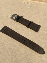 Load image into Gallery viewer, The Rare Room X JPM Fine Leather Watch Strap - Dark Green Nubuk
