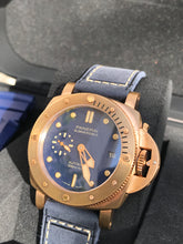 Load image into Gallery viewer, 2021 Panerai Submersible Bronzo Blu Abisso