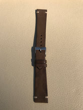 Load image into Gallery viewer, The Rare Room X JPM Fine Leather Watch Strap - Medium Brown