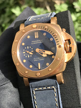 Load image into Gallery viewer, 2021 Panerai Submersible Bronzo Blu Abisso
