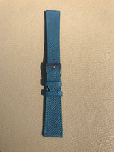 Load image into Gallery viewer, The Rare Room X JPM Fine Leather Watch Strap - Azure Blue
