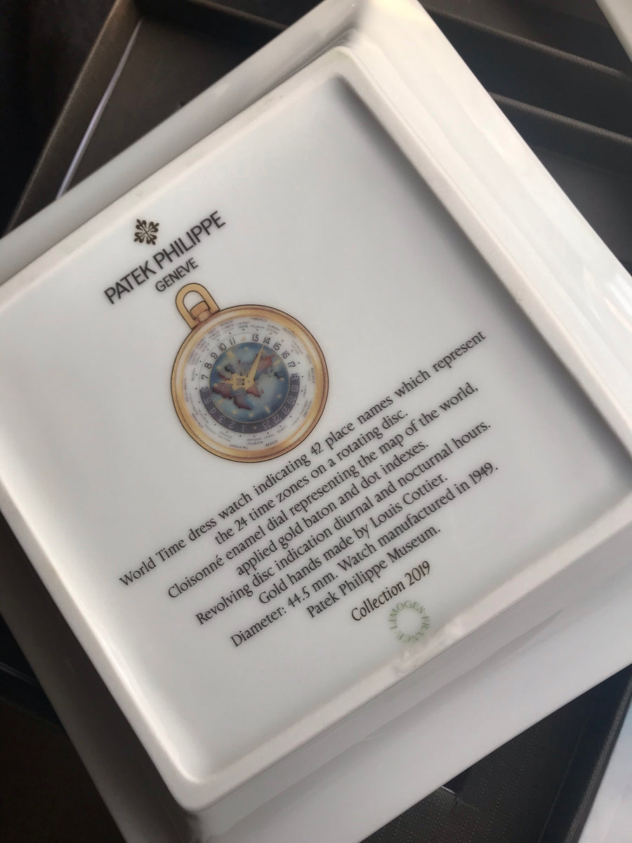 Patek Philippe Porcelain Tray – The Rare Room