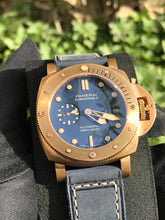 Load image into Gallery viewer, 2021 Panerai Submersible Bronzo Blu Abisso
