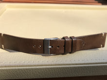 Load image into Gallery viewer, The Rare Room x JPM Fine Leather Watch Strap - Dark Green Grey