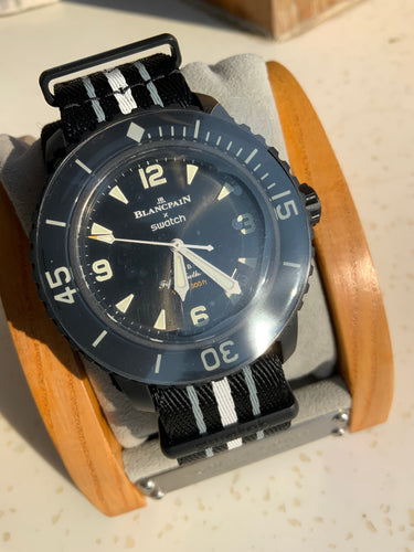 BlancPain XSwatch Scuba Fifty Fathoms