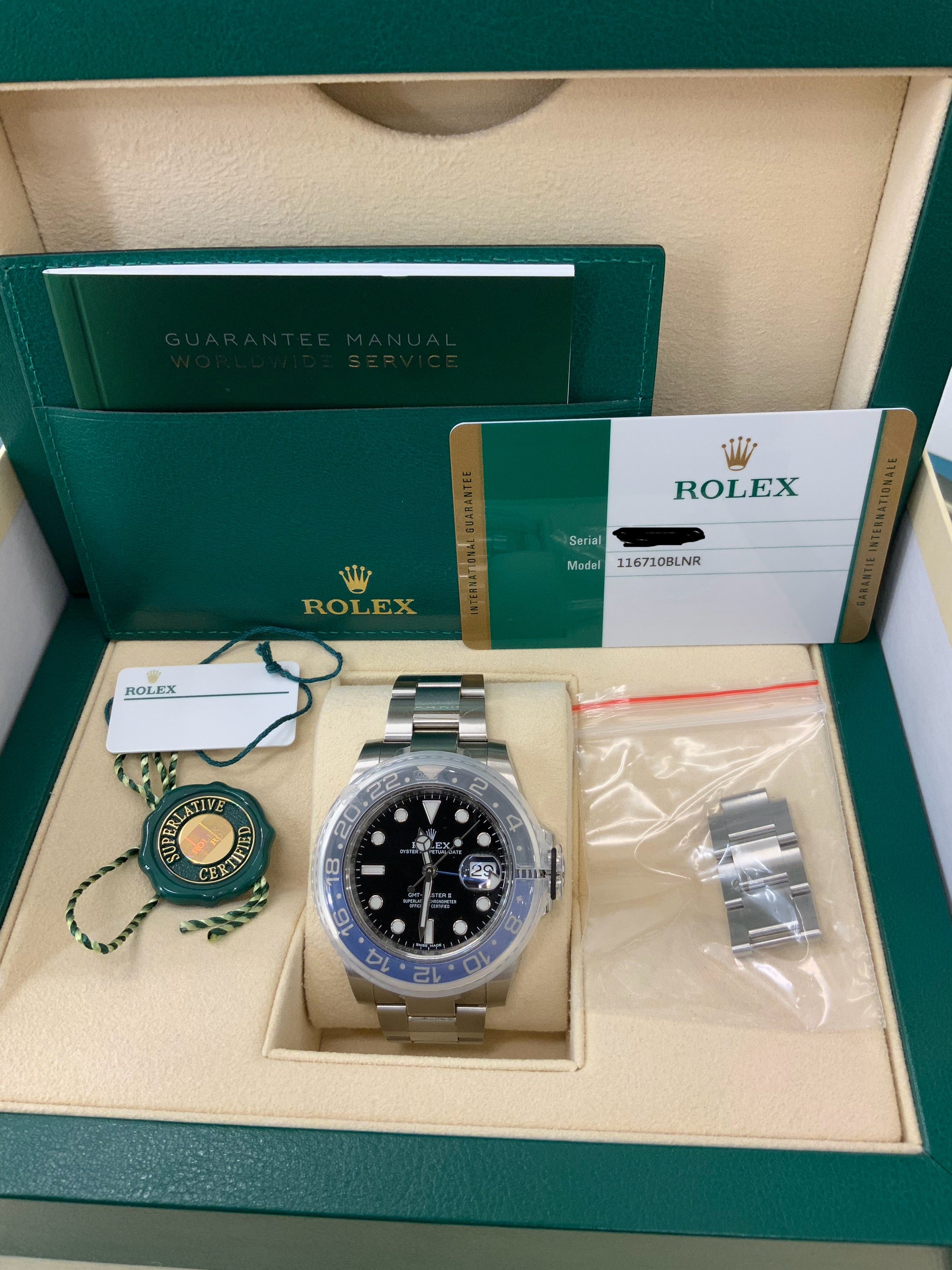 ROLEX GMT- MASTER II BATMAN – The Rare Room