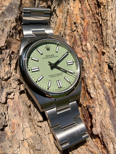 2025 Rolex Oyster Perpetual Pistachio 41mm