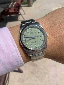 2025 Rolex Oyster Perpetual “Pistachio” 36mm