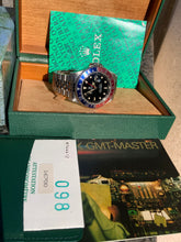 Load image into Gallery viewer, 1991 Rolex  GMT- Master