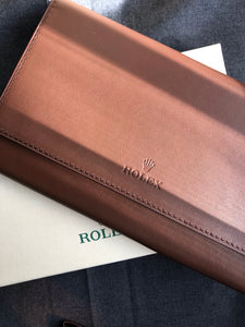 Rolex Leather pouch for 3 watches