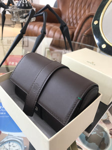 Rolex Leather Watch Roll Dark Brown - Unused