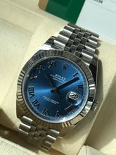Load image into Gallery viewer, 2020 Rolex DateJust Blue Dial