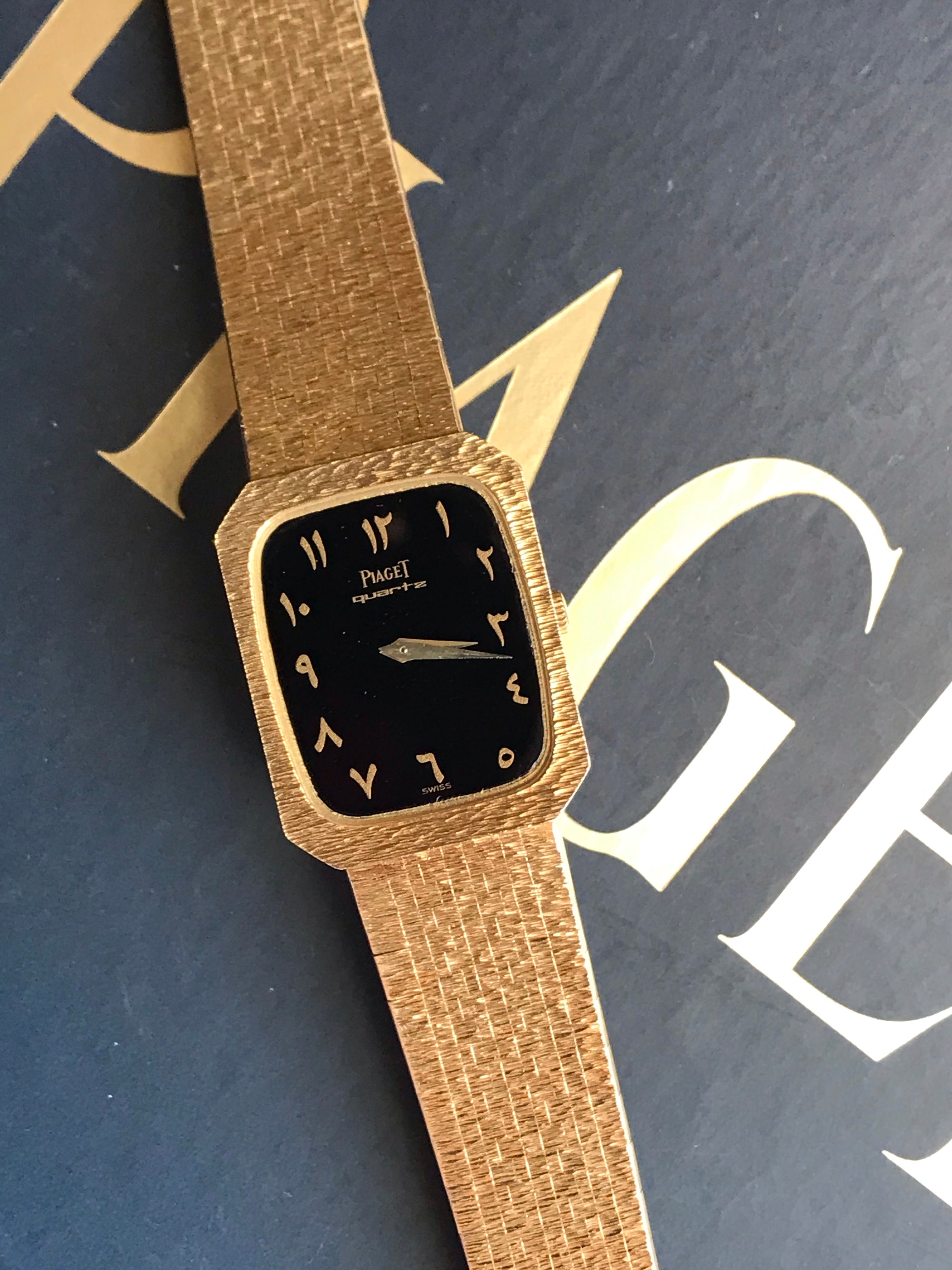 1985 Piaget Full Yellow Gold Ladies Piece The Rare Room