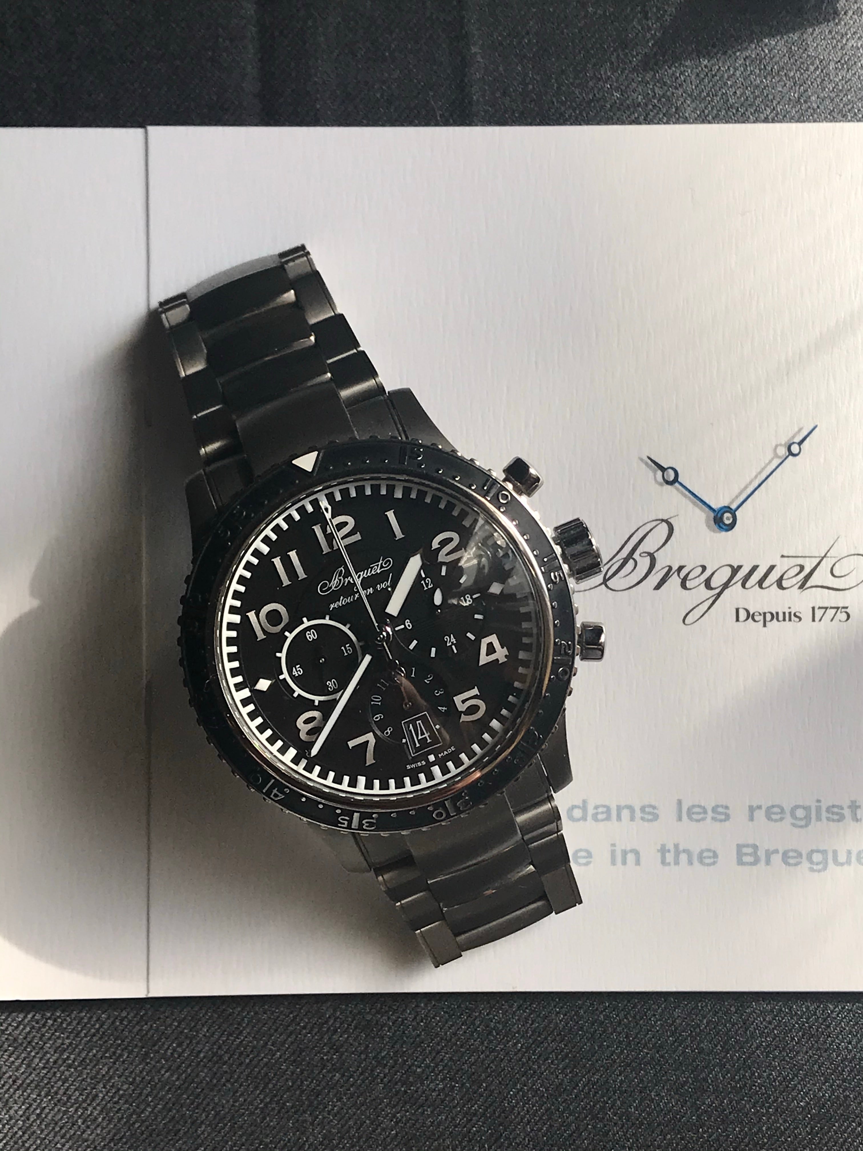 Breguet type xxi on sale titanium