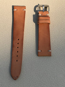 The Rare Room x JPM Fine Leather Watch Strap - Tan