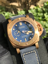 Load image into Gallery viewer, 2021 Panerai Submersible Bronzo Blu Abisso