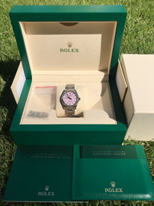 2021 Rolex Oyster Perpetual Candy pink