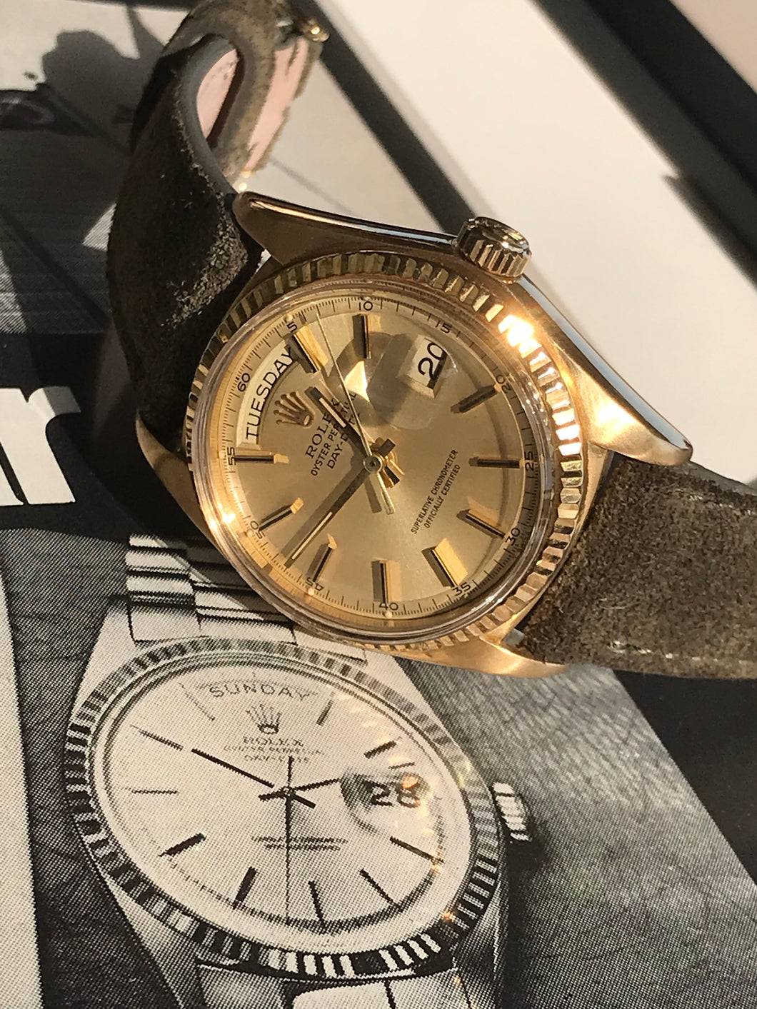1970s Rolex Oyster Perpetual Day Date Excellent Condition
