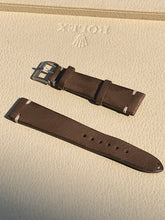 Load image into Gallery viewer, The Rare Room X JPM Fine Leather Watch Strap - Medium Brown