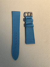 Load image into Gallery viewer, The Rare Room X JPM Fine Leather Watch Strap - Azure Blue