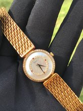 Load image into Gallery viewer, 1980s vintage Piaget Yellow Gold, Mother of Pearl, Diamond &amp; Rubies