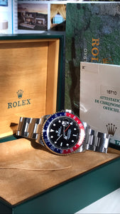 2001 Rolex GMT Master 16710 - Box & Paper