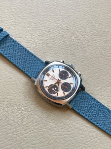 The Rare Room X JPM Fine Leather Watch Strap - Azure Blue