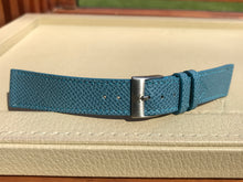 Load image into Gallery viewer, The Rare Room X JPM Fine Leather Watch Strap - Azure Blue