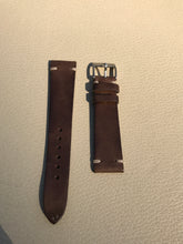 Load image into Gallery viewer, The Rare Room x JPM Fine Leather Watch Strap - Dark Green Grey