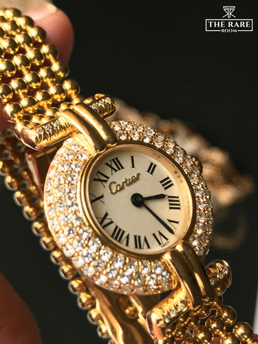 Cartier Colisee - Full YG with Diamonds