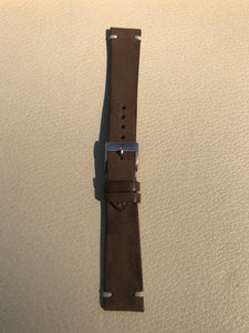 The Rare Room X JPM Fine Leather Watch Strap - Medium Brown