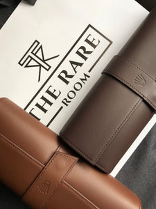Rolex Leather Watch Roll in Dark Brown - Unused