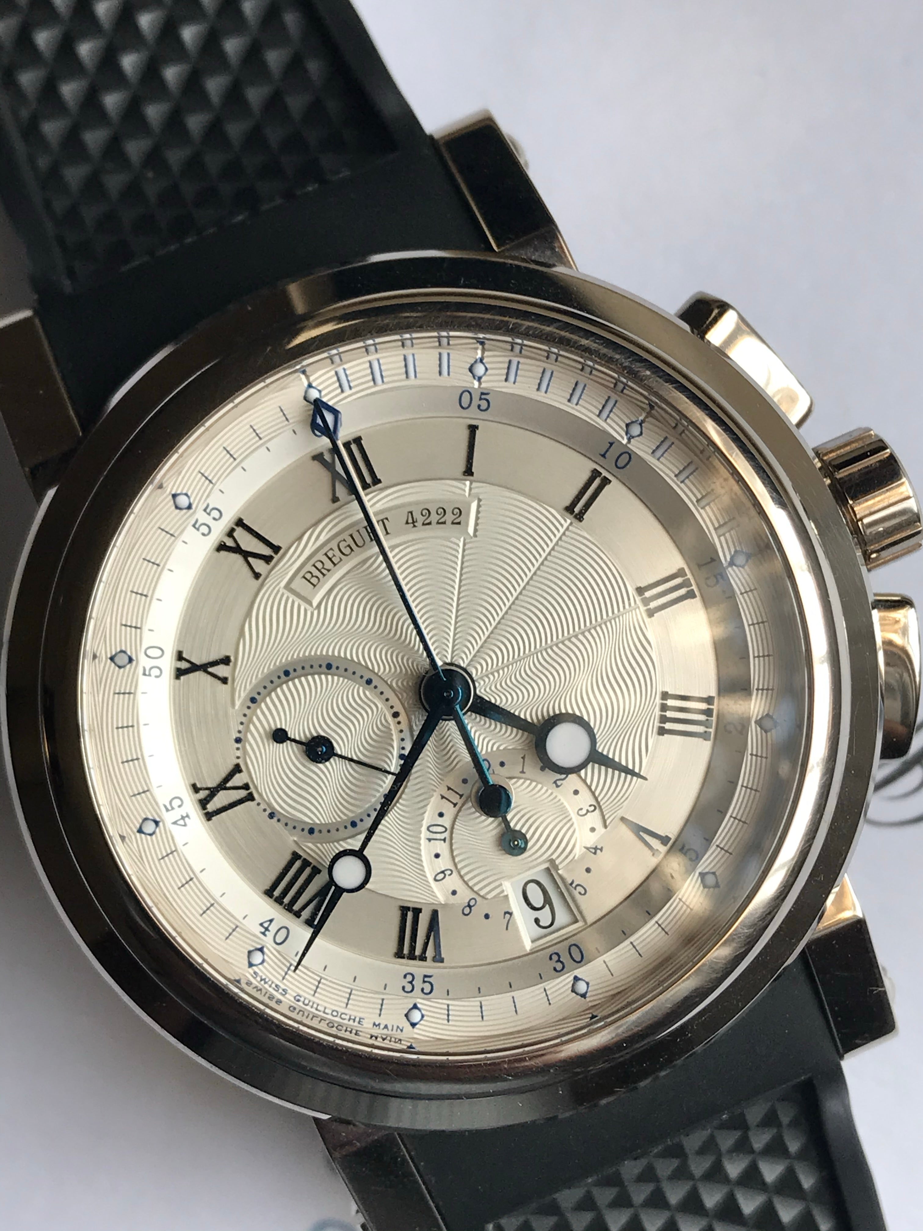 Breguet Marine 5827 White Gold Full Set The Rare Room