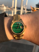 Load image into Gallery viewer, 90’s Rolex Malachite Dial
