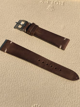 Load image into Gallery viewer, The Rare Room x JPM Fine Leather Watch Strap - Dark Green Grey
