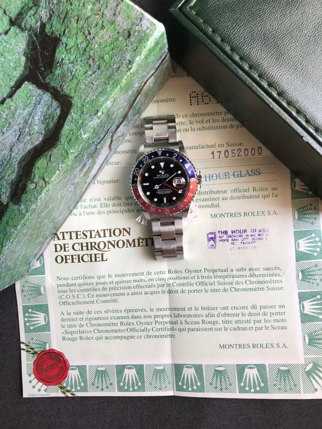 ‘99 Rolex GMT Master II 16710 Pepsi - Box & Papers
