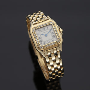 Cartier Panthere Full Gold with Diamonds.
