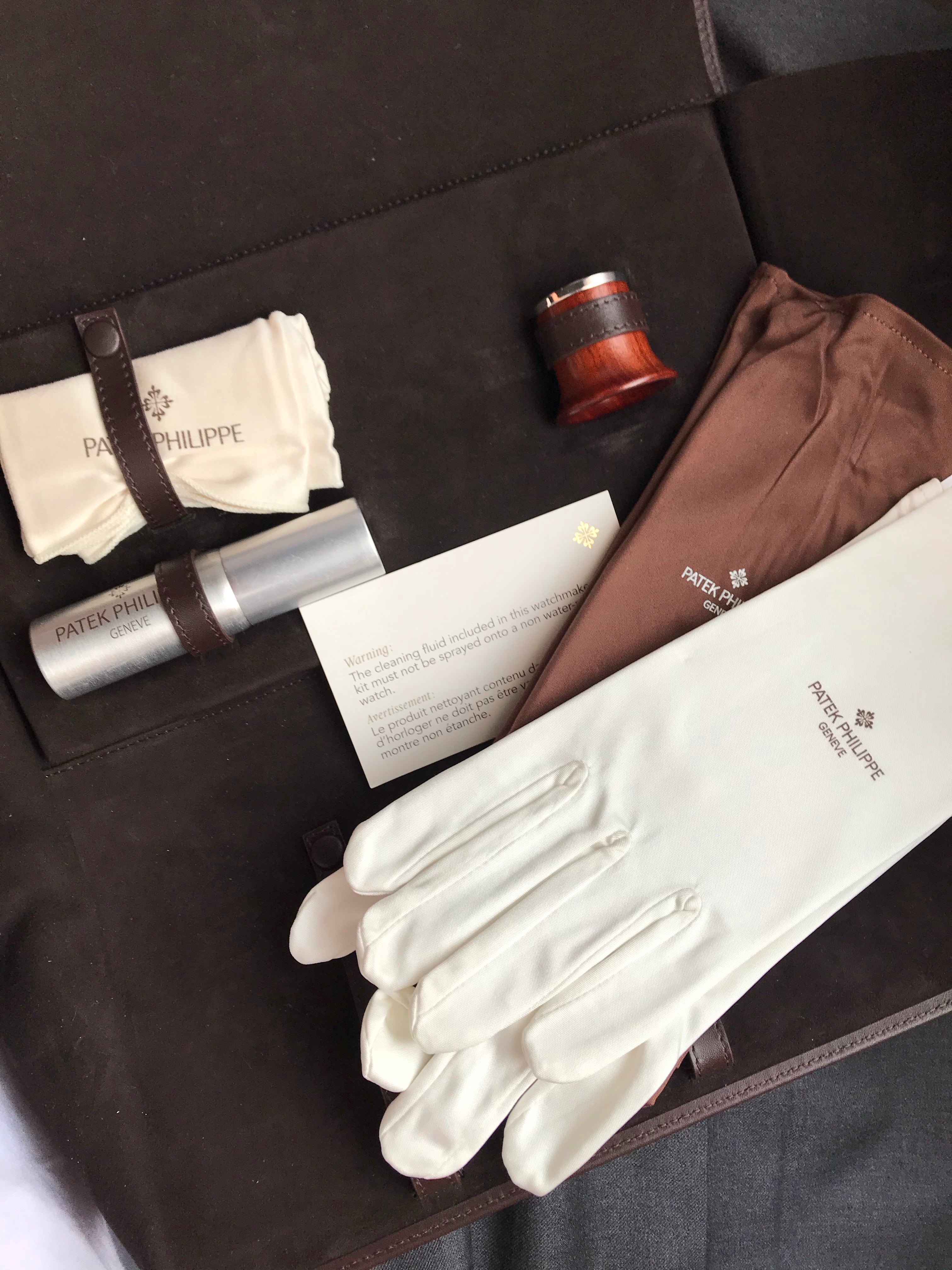 patek philippe handschuhe Patek Philippe official Service Kit – The Rare Room