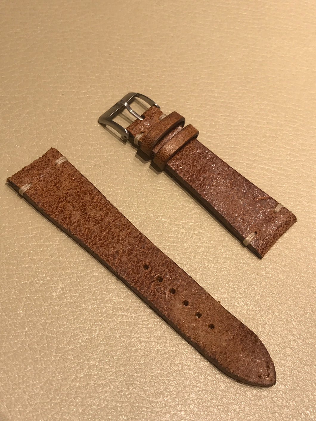 The Rare Room X JPM Fine Leather Watch Strap - Canada Tan