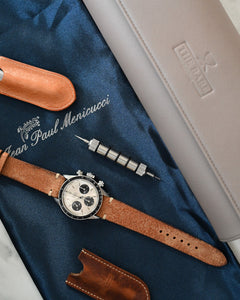The Rare Room X JPM Fine Leather Watch Strap - Taso Amber