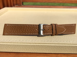 The Rare Room X JPM Fine Leather Watch Strap - Cervo Tan