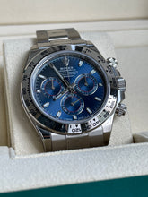 Load image into Gallery viewer, Rolex Daytona White Gold Blue 2021