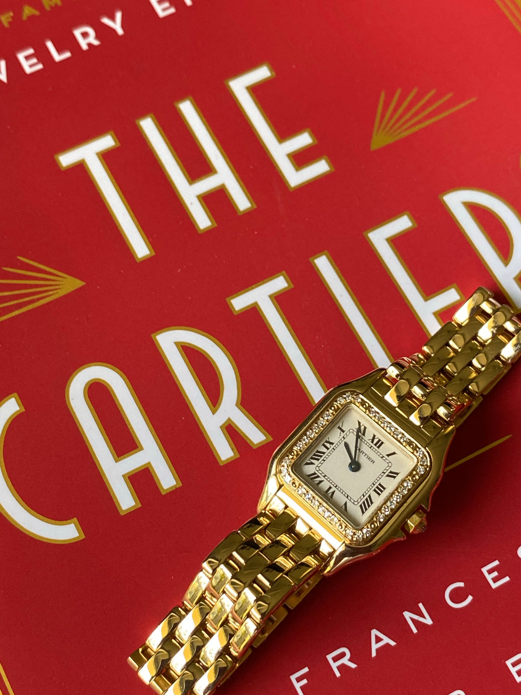 Cartier Panthere Full Gold Diamonds